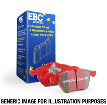 Load image into Gallery viewer, EBC 2018+ Audi Q5 FY 2.0T Redstuff Front Brake Pads - Back View