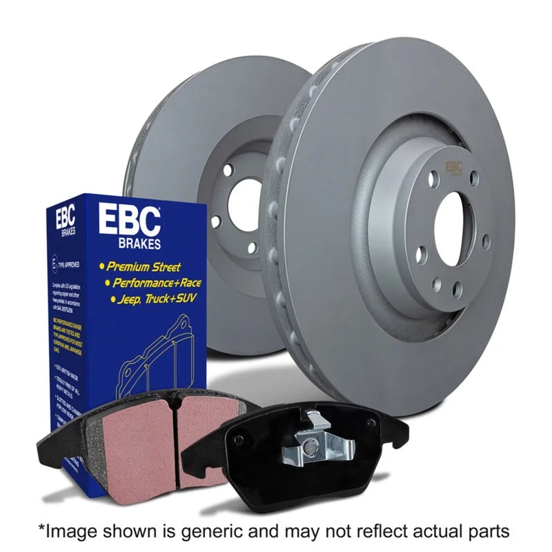 EBC 2018+ BMW X2 2.0T (35) RK Premium Front Rotors - Side View