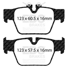 Load image into Gallery viewer, EBC 2018+ BMW X2 Yellowstuff Rear Brake Pads - Additional View 5