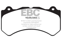 Load image into Gallery viewer, EBC 2018+ Dodge Durango SRT 6.4L Extra Duty Front Brake Pads - Main Product View