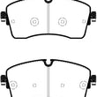 Load image into Gallery viewer, EBC 2018+ Jaguar E-Pace 2.0L Turbo (246) Greenstuff Front Brake Pads - Main Product View