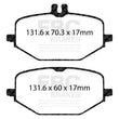 Load image into Gallery viewer, EBC 2018+ Mercedes-Benz G550 (BM463) 4.0TT Rear Yellowstuff Brake Pads - Detail View
