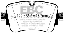 Load image into Gallery viewer, EBC 2019+ Audi A6 Quattro 3.0T/Electric Redstuff Rear Brake Pads - Main Product View