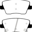 Load image into Gallery viewer, EBC 2019+ Hyundai Veloster Turbo N (2nd Gen) 2.0L Ultimax Rear Brake Pads - Side View