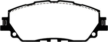 Load image into Gallery viewer, EBC 2019+ Lexus ES300H 2.5L Hybrid Redstuff Front Brake Pads - Side View