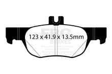Load image into Gallery viewer, EBC 2019+ Mazda 3 (BP) 2.5L Redstuff Rear Brake Pads - Side View