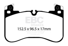 Load image into Gallery viewer, EBC 2020+ Land Rover Defender 90 Greenstuff Front Brake Pads - Main Product View