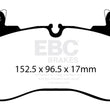 Load image into Gallery viewer, EBC 2020+ Land Rover Defender 90 Yellowstuff Front Brake Pads - Main Product View