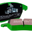 Load image into Gallery viewer, EBC 2020+ Mazda CX-30 2.5L Greenstuff Front Brake Pads - Back View