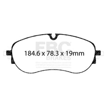 Load image into Gallery viewer, EBC 2021+ Audi Q4 e-tron Front Ultimax Brake Pads - Back View