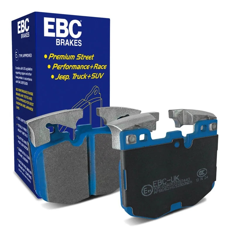 EBC 2021+ BMW G20 3-Series Bluestuff Front Brake Pads - Main Product View