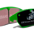 Load image into Gallery viewer, EBC 2021+ Hyundai Elantra 2.0L (w/Manual Parking Brake) Rear Greenstuff Brake Pads - Side View