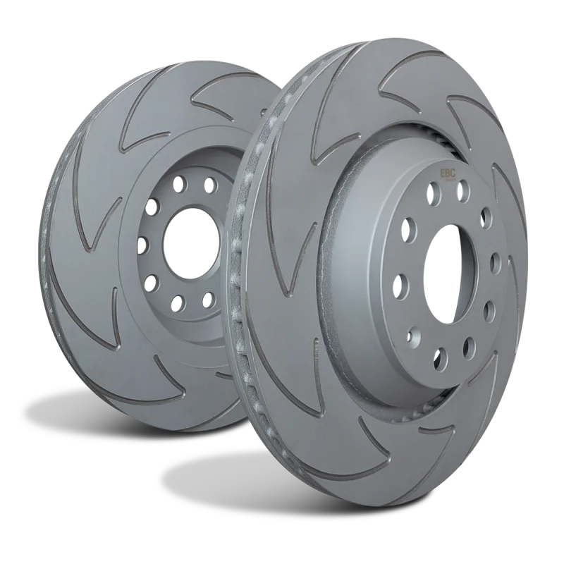 EBC 2021+ Hyundai Santa Cruz 2.5L/2.5T (Incl AWD) RK Series Premium Front Rotors - Side View