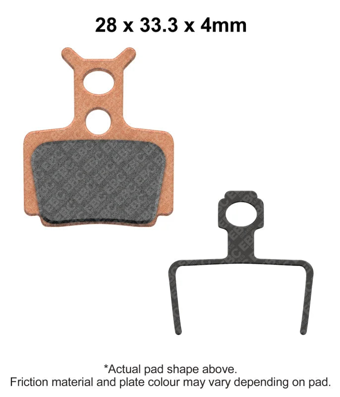 EBC 24-25 KTM SX 50 (w/Front 12in Wheels) Front Left/Rear Right FA/SFA/X Brake Pads