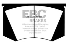 Load image into Gallery viewer, EBC 64-66 Ac Cobra 7.0 Redstuff Front Brake Pads - Main Product View
