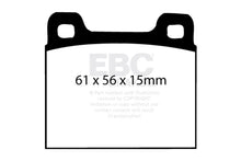 Load image into Gallery viewer, EBC 64-69 Porsche 911 2.0 (M Caliper) (Solid front rotor) Bluestuff Front Brake Pads - Main Product View