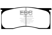 Load image into Gallery viewer, EBC 65-69 Dodge Dart 2.8 Greenstuff Front Brake Pads - Main Product View