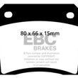 Load image into Gallery viewer, EBC 67-74 Ac 428 7.0 Greenstuff Rear Brake Pads - Main Product View