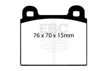Load image into Gallery viewer, EBC 69-75 Ferrari 246 Dino 2.4 Bluestuff Front Brake Pads - Main Product View