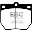 Load image into Gallery viewer, EBC 70-74 Datsun 240Z 2.4 Greenstuff Front Brake Pads - Main Product View