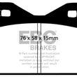 Load image into Gallery viewer, EBC 71-75 Ferrari 365 GTBB 4.4 Greenstuff Rear Brake Pads - Main Product View