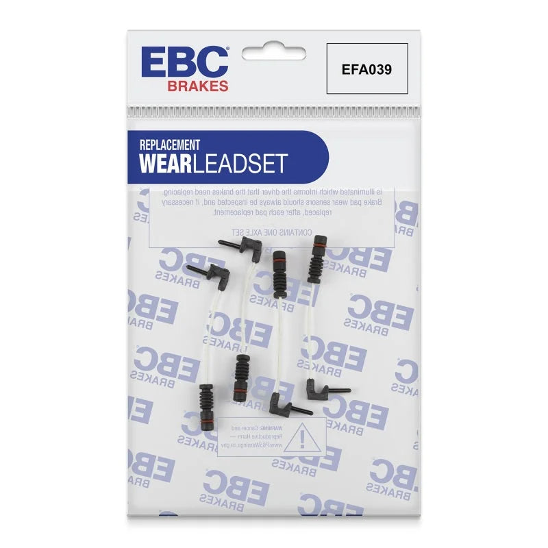 EBC 71-76 Mercedes-Benz 280 Front Wear Leads - Detail View