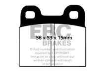 Load image into Gallery viewer, EBC 71-79 Volkswagen Beetle 1.3 (1300) Yellowstuff Front Brake Pads - Main Product View