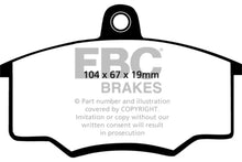 Load image into Gallery viewer, EBC 80-82 Audi 4000 1.6 Greenstuff Front Brake Pads - Main Product View