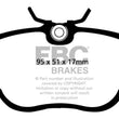 Load image into Gallery viewer, EBC 83-85 BMW 318 1.8 (E30) Yellowstuff Front Brake Pads - Main Product View