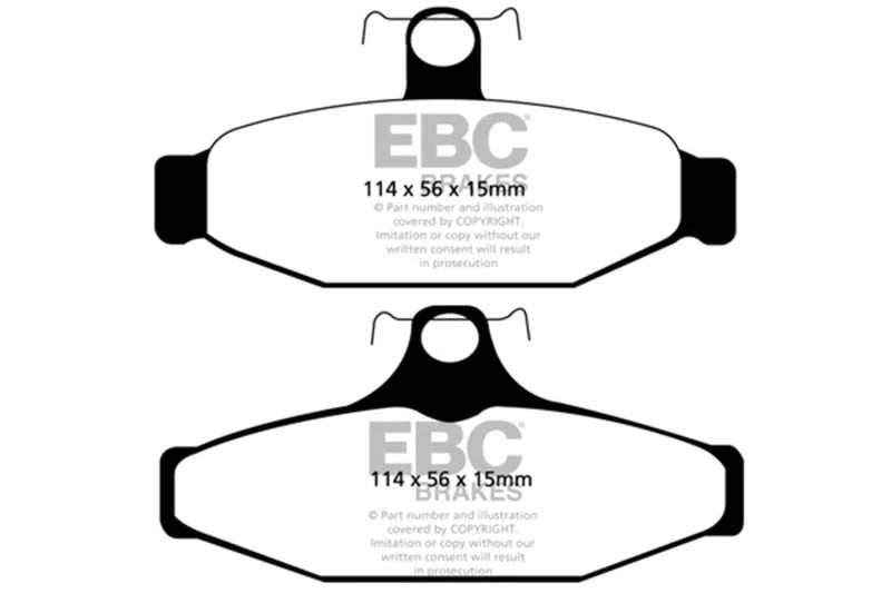 EBC 83-87 Chevrolet Corvette (C4) 5.7 Bluestuff Rear Brake Pads - Main Product View