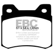 Load image into Gallery viewer, EBC 84-86 Mercedes-Benz 190/190E 2.3 Redstuff Rear Brake Pads - Main Product View