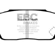 Load image into Gallery viewer, EBC 84-87 Honda Civic CRX 1.5 DX Yellowstuff Front Brake Pads - Main Product View