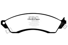 Load image into Gallery viewer, EBC 85-88 Chevrolet Camaro (3rd Gen) 2.8 (Performance Package) Greenstuff Front Brake Pads - Main Product View