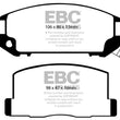 Load image into Gallery viewer, EBC 85-90 Toyota MR2 1.6 Redstuff Rear Brake Pads - Main Product View