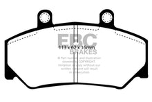 Load image into Gallery viewer, EBC 85-93 Volvo 740 2.1 (Bendix) Ultimax2 Front Brake Pads - Main Product View