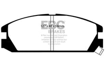 Load image into Gallery viewer, EBC 86-89 Acura Integra 1.6 Greenstuff Front Brake Pads - Main Product View