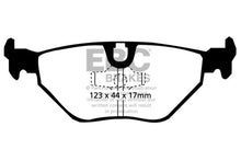 Load image into Gallery viewer, EBC 87-91 BMW M3 2.3 (E30) Yellowstuff Rear Brake Pads - Main Product View