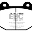 Load image into Gallery viewer, EBC 87-92 Alfa Romeo 75 1.6 Ultimax2 Front Brake Pads - Side View