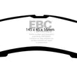 Load image into Gallery viewer, EBC 87-95 Nissan Pathfinder 3.0 Greenstuff Rear Brake Pads - Main Product View