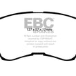 Load image into Gallery viewer, EBC 88-91 Mitsubishi Montero 2.6 Greenstuff Front Brake Pads - Main Product View