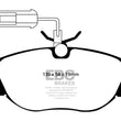 Load image into Gallery viewer, EBC 89-91 Lancia Delta Integrale 2.0L Turbo HF 16V Yellowstuff Front Brake Pads - Main Product View