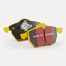 Load image into Gallery viewer, EBC 89-91 Lancia Delta Integrale 2.0L Turbo HF 16V Yellowstuff Front Brake Pads - Side View