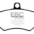 Load image into Gallery viewer, EBC 89-93 Volkswagen Corrado 1.8 Supercharged Greenstuff Front Brake Pads - Main Product View
