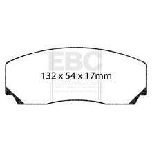 Load image into Gallery viewer, EBC 90-00 Aston Martin Vantage 5.3 (Twin Supercharged)(AP) Yellowstuff Front Brake Pads - Main Product View