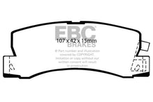 Load image into Gallery viewer, EBC 90-91 Lexus ES250 2.5 Greenstuff Rear Brake Pads - Main Product View