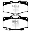 Load image into Gallery viewer, EBC 90-91 Toyota 4 Runner 2.4 Yellowstuff Front Brake Pads - Main Product View