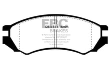 Load image into Gallery viewer, EBC 91-93 Nissan NX 2.0 (ABS) Redstuff Front Brake Pads - Main Product View