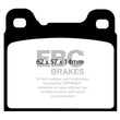 Load image into Gallery viewer, EBC 91-93 Volvo 740 2.3 (ABS) (Girling) Ultimax2 Rear Brake Pads - Main Product View