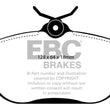 Load image into Gallery viewer, EBC 91-93 Volvo 740 2.3 (ABS) (Girling) Yellowstuff Front Brake Pads - Main Product View