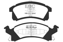 Load image into Gallery viewer, EBC 91-95 Buick Skylark 2.3 Yellowstuff Front Brake Pads - Main Product View